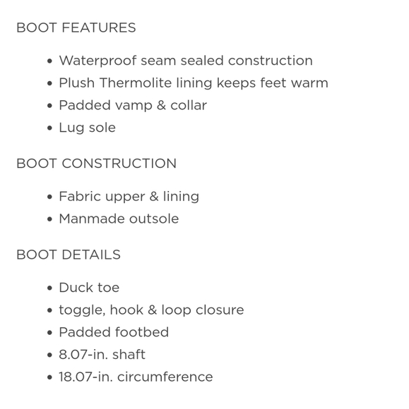 New Men\'s Totes Waterproof Boots